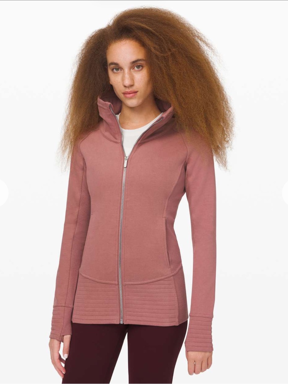 Lululemon Women's Radiant Jacket in Dusty Rose